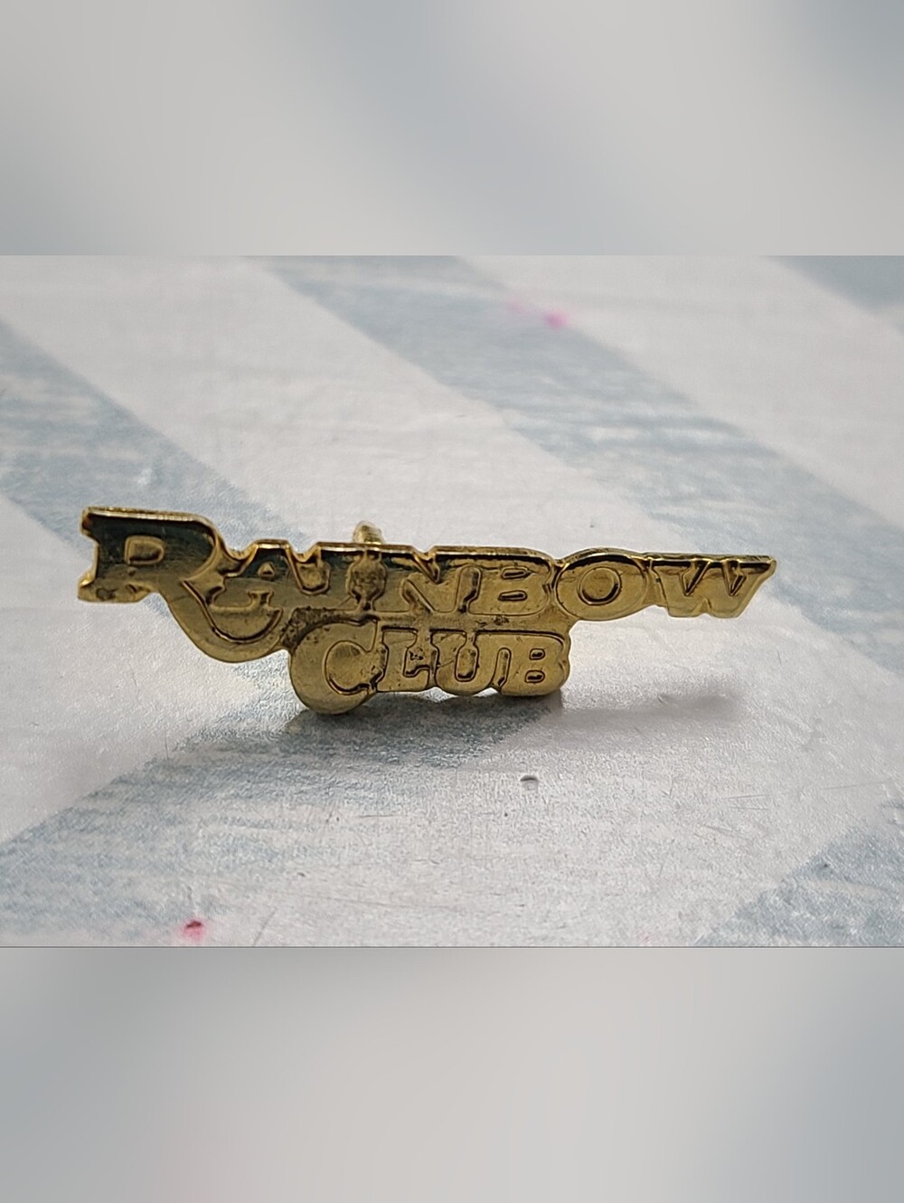 Vintage Rainbow Club & Casino Henderson NV Lapel Pin - No Maker's Mark - Mint